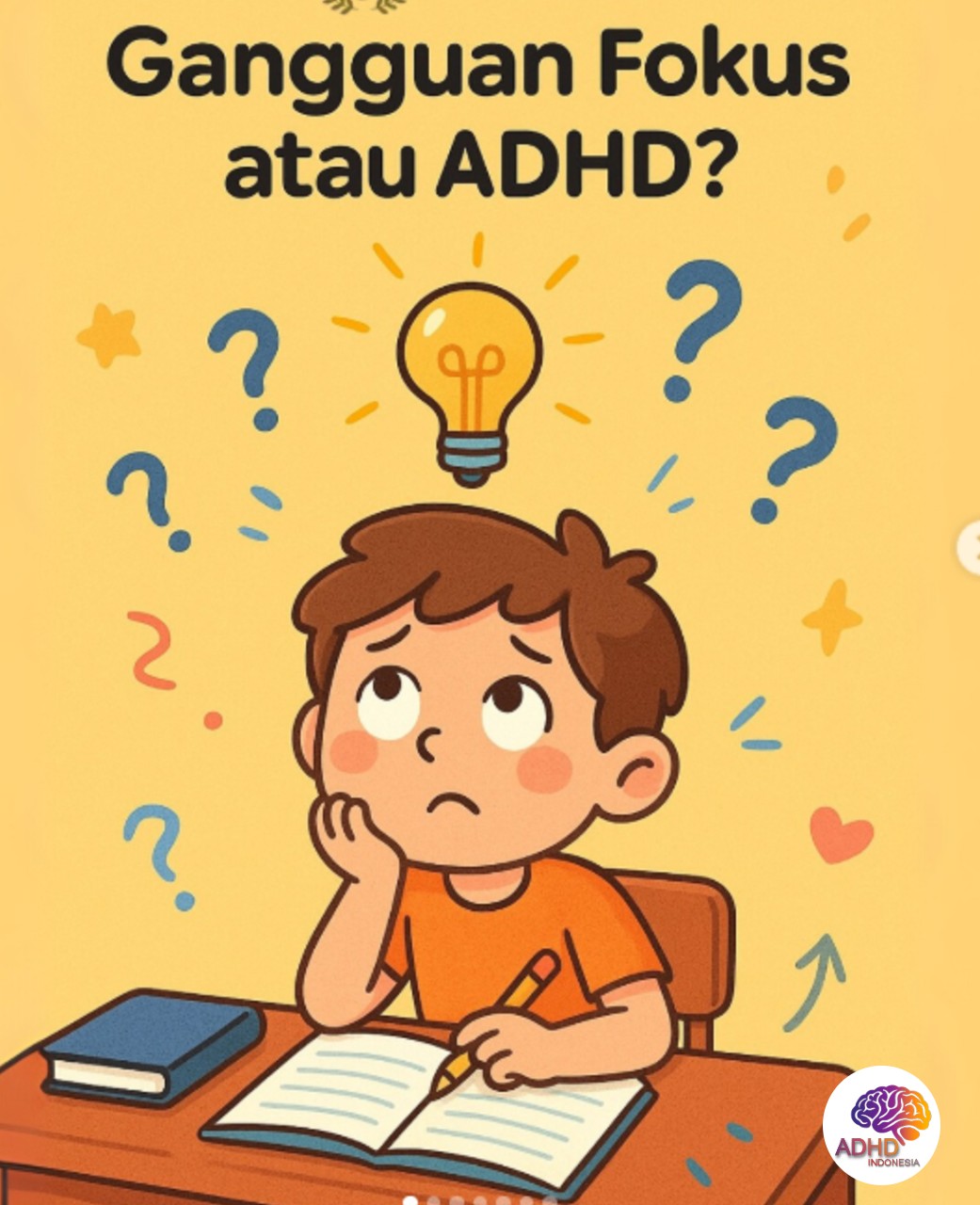ADHD dan Kesulitan Fokus Anak: Edukasi untuk Keluarga di Kota Prabumulih