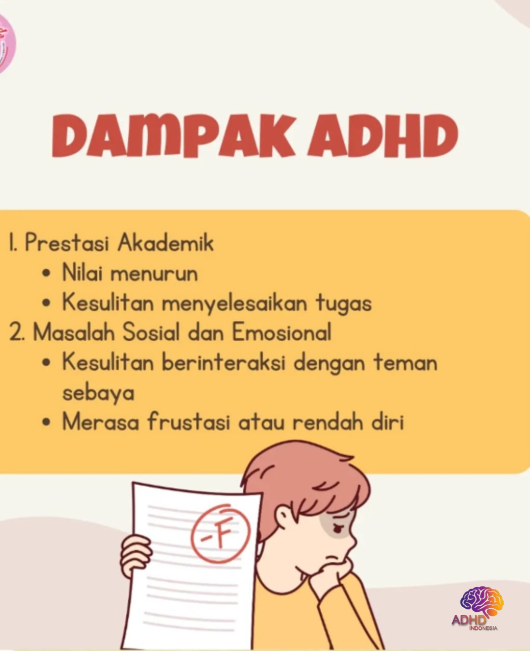 Dampak ADHD terhadap Proses Belajar Anak di Kota Prabumulih