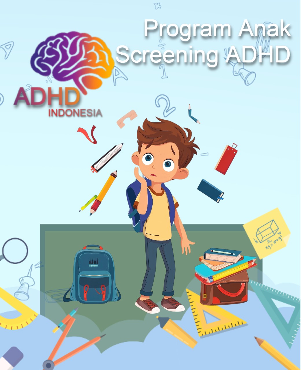 Program ADHD Indonesia Kota Prabumulih Screening ADHD Non-Diagnostik